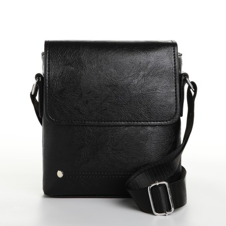 Male bag, black color-1