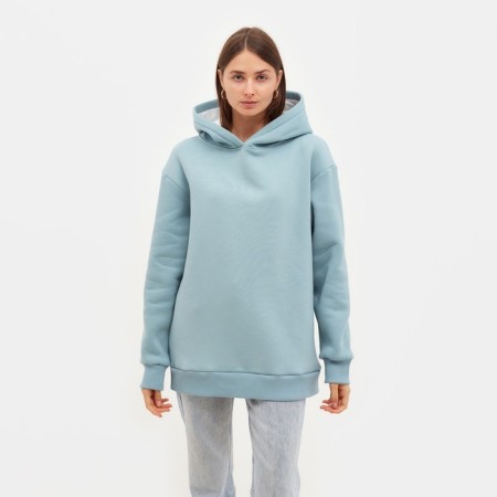 Hudy female minku: casual collection color gray-blue, rr 46-48