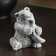 Souvenir "Bear with fish (3 species)" 6.5cm