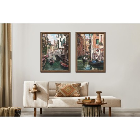 Reproduction of the picture "Blooming Venice", 50x70, frame (56-982t)-2