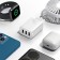 Network charger Baseus, 3USB, 3 A, 17W, white