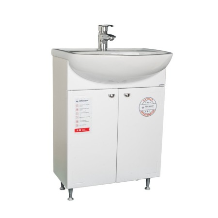 Tumba Iceberg Classic under the sink Complex 60, with a underwear basket