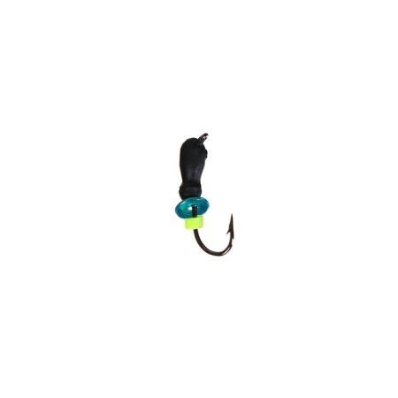 Mormyshka ant, weight 0.2 g, size 2, black