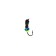 Mormyshka ant, weight 0.2 g, size 2, black