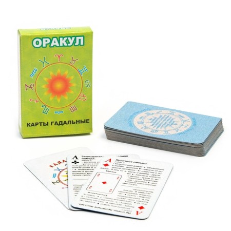 Gadal cards "Oracle", 33 cards, card 5 x 7.5 cm, with instructions
