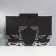 Photo frame plastic in 4 photos 10x15 cm "pigeons" white 29x42.5 cm
