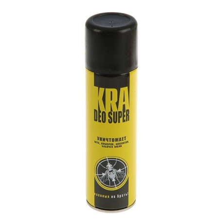 Aerosol for the destruction of flying insects "Cra-deo Super", cylinder, 300 cm3