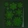 Stickers on the windows "New Year" snowflakes, 28 x 19 cm