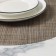 Serving napkin on the table "DI", d = 38 cm, color gray color