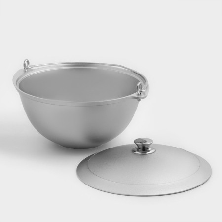 Hiking boiler, 7 l, aluminum lid, alloy handles-1