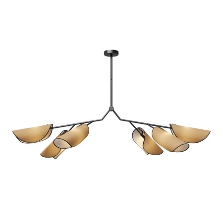 Suspension lamp Maytoni Mod225PL-06B, G9, 6x12 W, 1320x508x692 mm, black