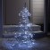 LED figure "Christmas tree" 65 × 90 × 35 cm, metal, 31 V, glow of white
