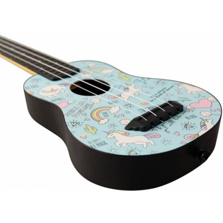 Ukulele set Flight, TUS-40 Unicorn Pack-4