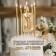 Candle in the cake on the skewer "Almaz", the number "0", champagne, 4.8x2.6 cm