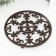 Souvenir cast iron stand "Lily" 18x18x1.5 cm