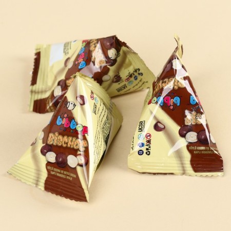 Chocolate balls with cookies “Happy Your Flight Day”, 24 g (3 pcs. X 8 g). (18+)-1