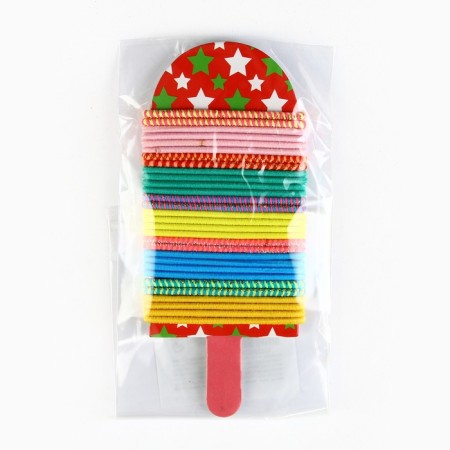 Hair gum for children, set 30 pcs-5