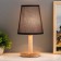 Bordeaux table lamp E27 40W black 14x14x30 cm Risalux