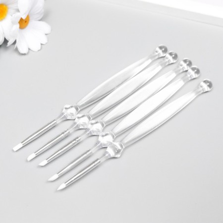 Tools for modeling and giving a set of 5 pcs acrylic, rubber 16 cm-1