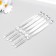 Tools for modeling and giving a set of 5 pcs acrylic, rubber 16 cm