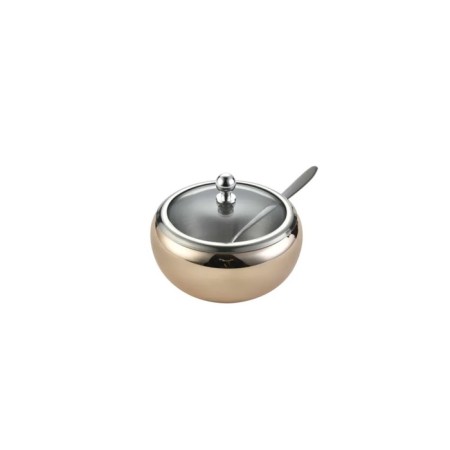 Sugar Bekker, with a lid and spoon, 560 ml-2