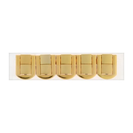 Castle Castle on a box ZM01, 2.5x2 cm, color gold, 4 pcs TMP-4