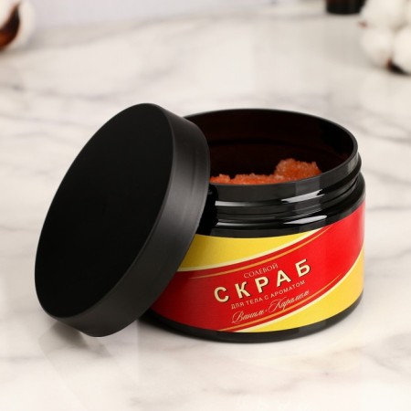 Salt scrub "vanilla - caramel" 320 ml