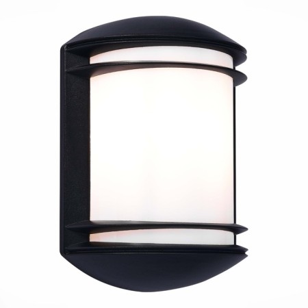 Street wall lamp ST LUCE. SL076.401.01. Agio. 1x60 W, E27, 18x25 cm, black color