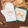 Set of kitchen. Ethel "Chicken and Rooster" mittens-output 20x28cm, capture 19x19cm, 100% HL