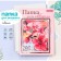 A4 watercolor folder, 20 sheets "Flowers", block 180 g/m