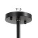 Chandelier 2718/5 E27 40W Black 58x58x28 cm Bayerlux