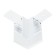 Corner Connector for the Arte Lamp Linea-Exessories A480633, 7.2x7.2x5 cm, white