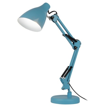 The desktop lamp N-123-E27-40W-LBU E27 with the base of the blue-1