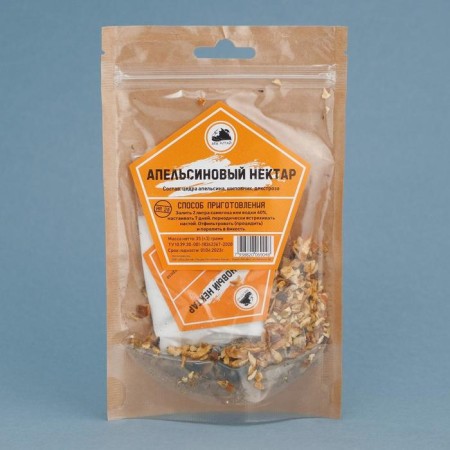 A set of herbs and spices for the preparation of tincture "Orange nectar"-2