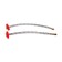 Zein mixer eyeliner, 1/2 nut, M10 fitting, 30 cm, installation key, set 2 pcs
