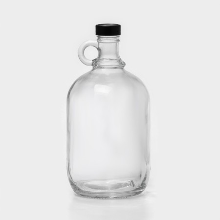 A glass bottle with a hera handle, 2.05 liters-2
