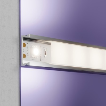 LED tape Maytoni, 12V, IP20, 5050, 14.4W/m, 4000k, 5 m, monochrome glow-4