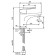 VIDIMA sink mixer "Balance", cast surfaces of 107 mm, without a bottom valve, chrome