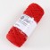 Knitting cord 100% polyester, width 3 mm 100m (red)