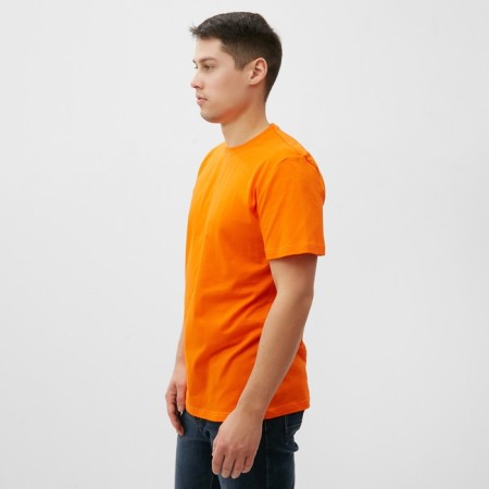 T -shirt male, orange color, size 48-2