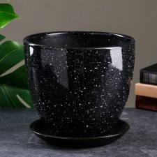 Flower granite pot 5 l