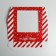 Folding box "From Santa Claus", 20 x 20 x 4 cm, new year