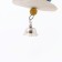 A toy with a karakatitsa carapace, lufoi and bell, 15 x 5 cm, blue