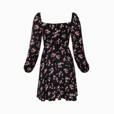 Платье женское MIST р. 42, черный-8