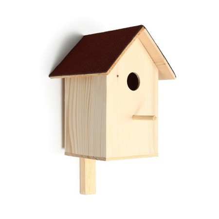 Скворечник «Теремок», 13 × 13 × 24 см-12