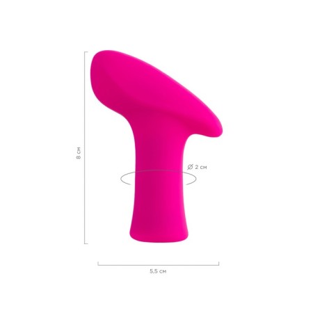Vibropulus Lovense ambi, silicone, pink, 8.6 cm-2
