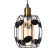 Bayerlux lamp "Laura" E27 40W Black 18x18x20-120 cm