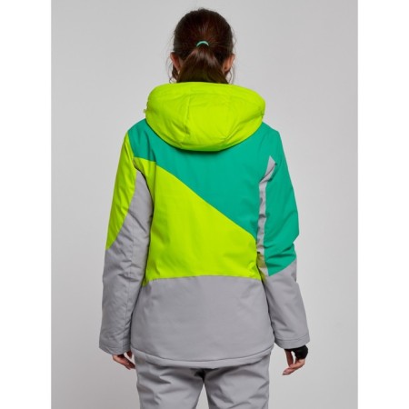 Ski jacket female winter, size 48, light color-6