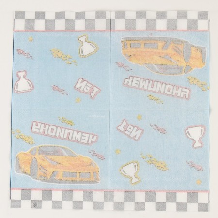 Paper napkins 25*25cm "Cars" (set 20 pcs)-4