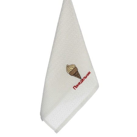 A set of wuffed napkins Diva Afrodita Ceylin "Cake", size 40x60 cm, 7 pcs-3